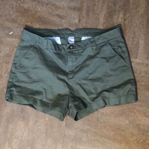 Green shorts